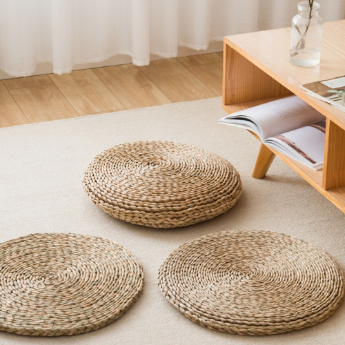 玉米皮蒲草坐墊榻榻米打坐日式陽台蒲團墊子道具擺拍幼兒園加厚棉 玉米皮蒲草坐墊榻榻米打坐日式陽台蒲團墊子道具擺拍幼兒園加厚棉