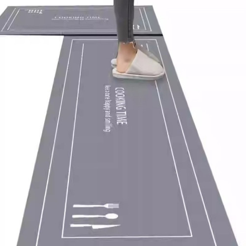 廚房地墊耐髒防水地墊矽藻泥腳墊子滿鋪防滑浴室地毯 廚房地墊耐髒防水地墊矽藻泥腳墊子滿鋪防滑浴室地毯