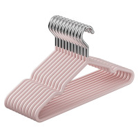 衣架家用掛衣加粗加大宿捨用學生無痕防滑成人加厚晾曬衣服架撐子