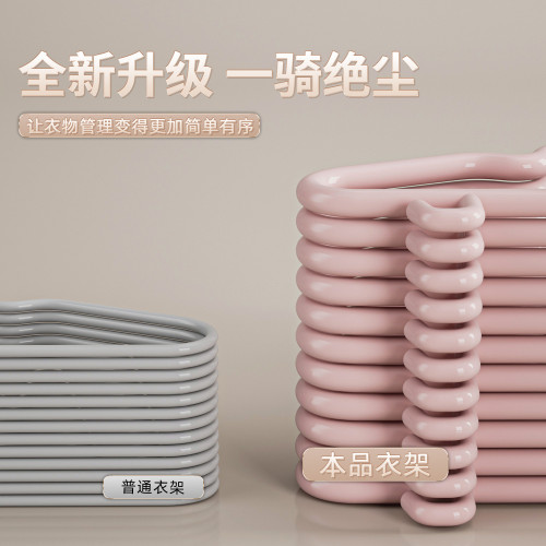 衣架家用掛衣加粗加大宿舍用學生無痕防滑成人加厚晾曬衣服架撐子 衣架家用掛衣加粗加大宿舍用學生無痕防滑成人加厚晾曬衣服架撐子