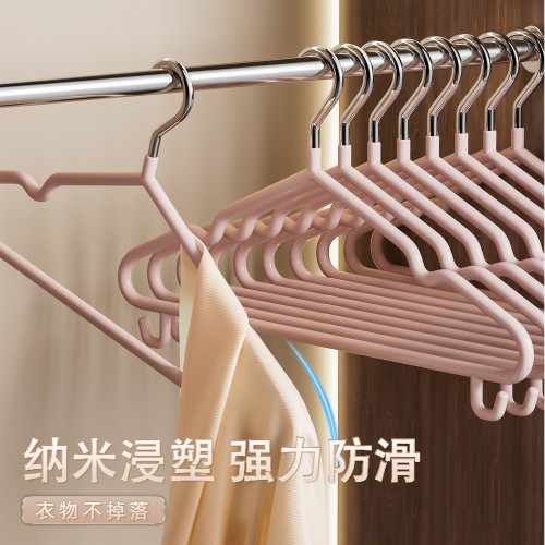 衣架家用掛衣加粗加大宿舍用學生無痕防滑成人加厚晾曬衣服架撐子 衣架家用掛衣加粗加大宿舍用學生無痕防滑成人加厚晾曬衣服架撐子