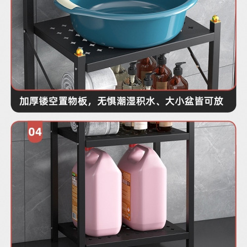 洗臉盆架子落地家用洗臉架農村老式多層置物盆架免折曡臉盆架 洗臉盆架子落地家用洗臉架農村老式多層置物盆架免折曡臉盆架