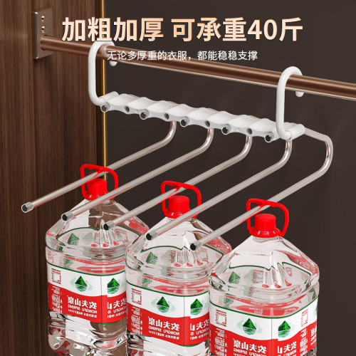 折曡褲架多功能多層褲子衣架家用魔術無痕褲夾衣櫃收納褲掛架 折曡褲架多功能多層褲子衣架家用魔術無痕褲夾衣櫃收納褲掛架