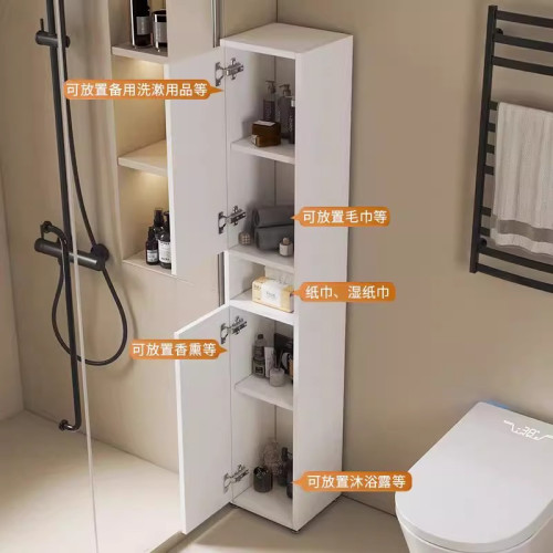 蜂窩鋁浴室邊櫃牆角立櫃衛生間側櫃高櫃夾縫收納櫃防水窄櫃儲物櫃 蜂窩鋁浴室邊櫃牆角立櫃衛生間側櫃高櫃夾縫收納櫃防水窄櫃儲物櫃