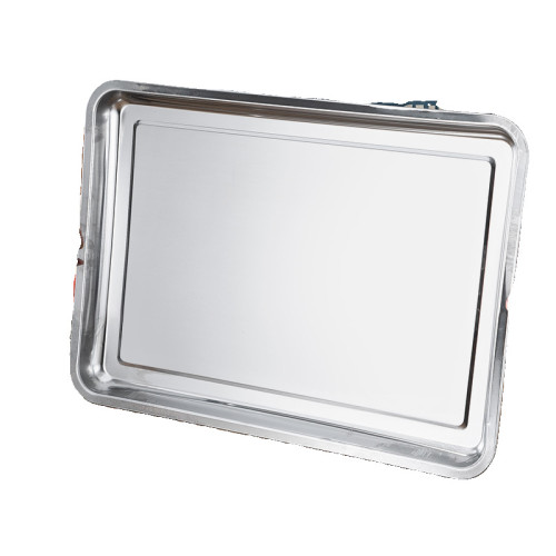 方盤不鏽鋼盤子長方形蒸飯盤燒烤盤商用家用鐵盤餐盤菜盤托盤 方盤不鏽鋼盤子長方形蒸飯盤燒烤盤商用家用鐵盤餐盤菜盤托盤