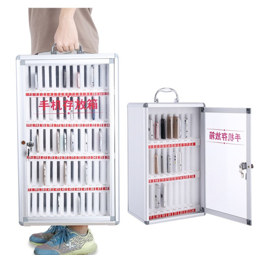 手機保管電話存放箱學生手機收納盒帶鎖員工存放櫃餐廳儲存櫃掛牆 手機保管電話存放箱學生手機收納盒帶鎖員工存放櫃餐廳儲存櫃掛牆