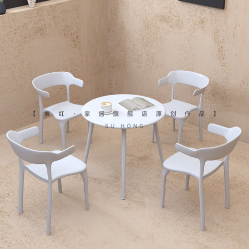 桌椅外擺塑膠露天奶茶咖啡店室內室外陽台休閒戶外碳鋼桌套裝組合 桌椅外擺塑膠露天奶茶咖啡店室內室外陽台休閒戶外碳鋼桌套裝組合