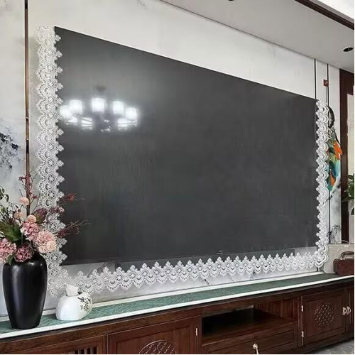 歐式液晶新款電視機掛牆電視防塵蓋蕾絲曲面掛式蓋巾蓋布防塵罩 歐式液晶新款電視機掛牆電視防塵蓋蕾絲曲面掛式蓋巾蓋布防塵罩