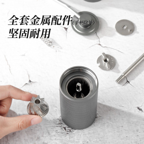 手搖磨豆機咖啡豆可攜式家用手動手沖手磨器具咖啡機手搖研磨機無 手搖磨豆機咖啡豆可攜式家用手動手沖手磨器具咖啡機手搖研磨機無