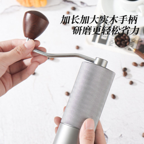 手搖磨豆機咖啡豆可攜式家用手動手沖手磨器具咖啡機手搖研磨機無 手搖磨豆機咖啡豆可攜式家用手動手沖手磨器具咖啡機手搖研磨機無