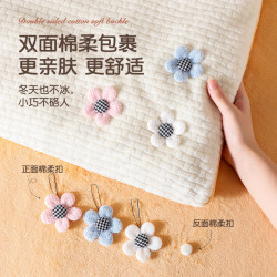 被子固定器新款升級雙面親膚絨釦無針隱形訂被罩被角防跑