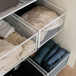 衣櫃拉籃櫃子分層收納盒櫥櫃抽拉收納籃雜物抽拉式diy整理收納筐