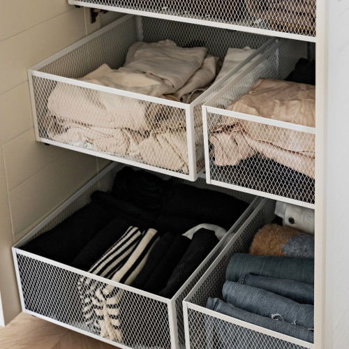 衣櫃拉籃櫃子分層收納盒櫥櫃抽拉收納籃雜物抽拉式diy整理收納筐 衣櫃拉籃櫃子分層收納盒櫥櫃抽拉收納籃雜物抽拉式diy整理收納筐
