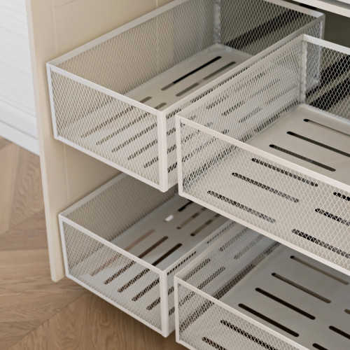 衣櫃拉籃櫃子分層收納盒櫥櫃抽拉收納籃雜物抽拉式diy整理收納筐 衣櫃拉籃櫃子分層收納盒櫥櫃抽拉收納籃雜物抽拉式diy整理收納筐