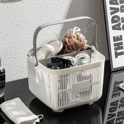 手提洗澡籃學生洗漱用品乾溼分離浴室洗浴宿舍提籃沐浴筐洗浴籃子