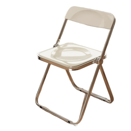 時尚ins凳子網紅化妝椅拍照椅可攜式家用折曡椅冷飲店餐椅透明椅子 時尚ins凳子網紅化妝椅拍照椅可攜式家用折曡椅冷飲店餐椅透明椅子