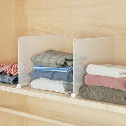 分隔板竪向衣櫥隔斷分層架衣物衣服抽屜收納整理衣櫃櫃子分割