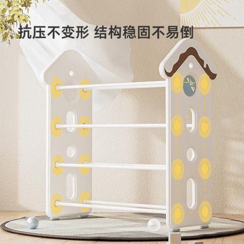 inhe兒童玩具收納架收納櫃大容量置物防塵家用寶寶儲物整理架