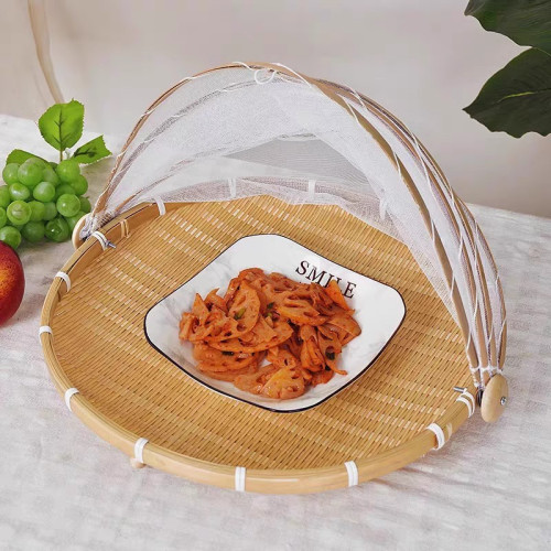 曬東西的乾貨網竹編曬盤曬菜網家用晾曬乾貨曬魚乾防蒼蠅網曬肉 曬東西的乾貨網竹編曬盤曬菜網家用晾曬乾貨曬魚乾防蒼蠅網曬肉