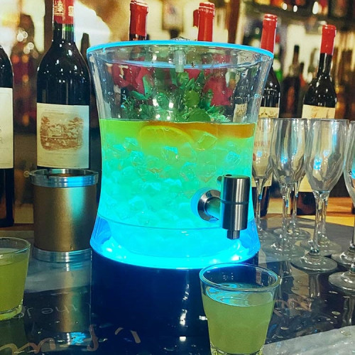 酒吧啤酒桶帶龍頭可樂桶雞尾酒網紅紥啤容器發光酒砲3L飲料桶 酒吧啤酒桶帶龍頭可樂桶雞尾酒網紅紥啤容器發光酒砲3L飲料桶