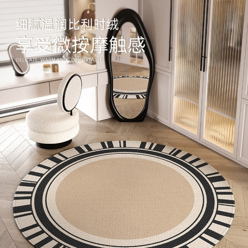 【免運】法式圓形書房轉椅搖椅墊客廳感沙發茶幾毯2025新款電腦轉椅墊 【免運】法式圓形書房轉椅搖椅墊客廳感沙發茶幾毯2025新款電腦轉椅墊