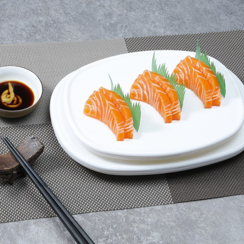 刺身冰盤塑膠長方形魚生冰板圓形三文魚冰碟注水刺身盤子商用 刺身冰盤塑膠長方形魚生冰板圓形三文魚冰碟注水刺身盤子商用