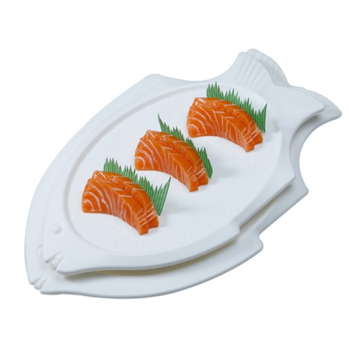 刺身冰盤塑膠長方形魚生冰板圓形三文魚冰碟注水刺身盤子商用 刺身冰盤塑膠長方形魚生冰板圓形三文魚冰碟注水刺身盤子商用