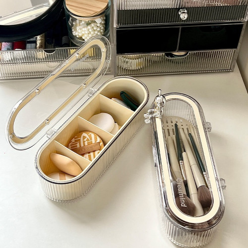 化妝刷收納盒防塵感粉撲美妝蛋晾曬瀝水架散粉腮紅眉筆刷子筒 化妝刷收納盒防塵感粉撲美妝蛋晾曬瀝水架散粉腮紅眉筆刷子筒