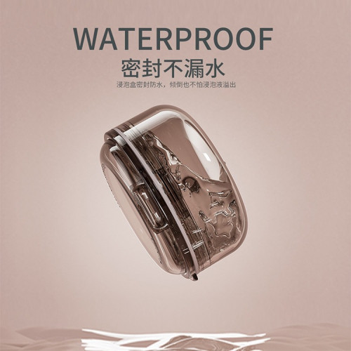 保持器收納盒密封浸泡清洗盒正畸牙齒矯正器假牙盒可攜式隱形牙套盒 保持器收納盒密封浸泡清洗盒正畸牙齒矯正器假牙盒可攜式隱形牙套盒