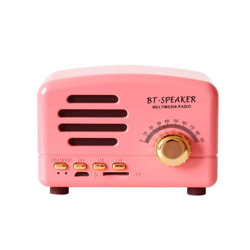 復古藍牙小音箱電腦新款迷你創意禮品新奇可攜式收音插卡手機小音響 復古藍牙小音箱電腦新款迷你創意禮品新奇可攜式收音插卡手機小音響