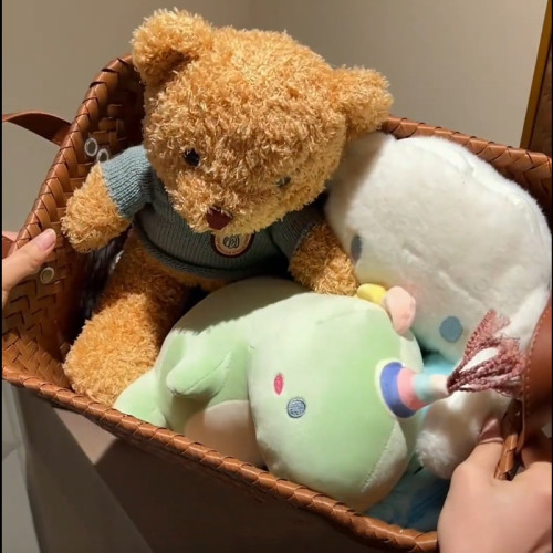 美式收納筐手工防水復古髒衣服籃臥室衣櫃仿藤編織零食玩具收納盒 美式收納筐手工防水復古髒衣服籃臥室衣櫃仿藤編織零食玩具收納盒