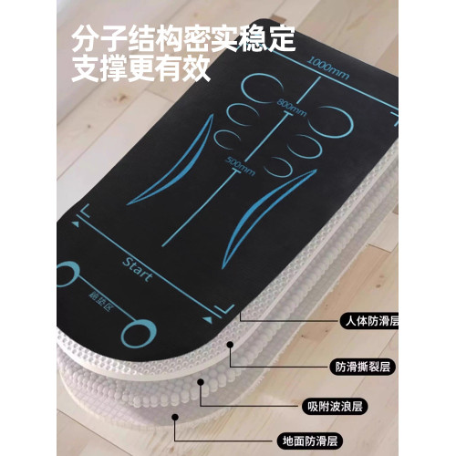 健腹輪體位墊子腹肌輪訓練跪墊瑜珈墊健身加厚地墊刻度體位墊靜音 健腹輪體位墊子腹肌輪訓練跪墊瑜珈墊健身加厚地墊刻度體位墊靜音