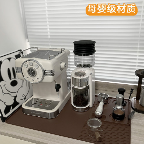 意式咖啡機墊壓粉墊加厚矽膠廚房吧台瀝水咖啡機墊隔熱防滑收納墊 意式咖啡機墊壓粉墊加厚矽膠廚房吧台瀝水咖啡機墊隔熱防滑收納墊