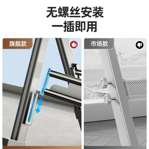 晾衣架陽台家用落地折曡曬衣架涼衣桿室內外掛衣服伸縮曬被子 晾衣架陽台家用落地折曡曬衣架涼衣桿室內外掛衣服伸縮曬被子