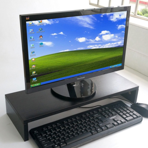 顯示器增高架護頸桌上型電腦底座墊擡高辦公桌上鍵盤收納加長雙層架 顯示器增高架護頸桌上型電腦底座墊擡高辦公桌上鍵盤收納加長雙層架