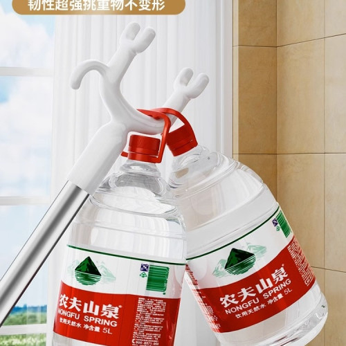 日式撐衣桿家用伸縮晾衣桿曬衣服的衣架桿子涼取挑衣叉掛晾曬衣桿 日式撐衣桿家用伸縮晾衣桿曬衣服的衣架桿子涼取挑衣叉掛晾曬衣桿