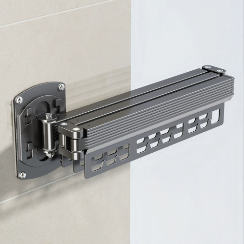 室外折曡晾衣架陽台隱形伸縮晾衣桿家用掛衣架曬衣架免打孔無 室外折曡晾衣架陽台隱形伸縮晾衣桿家用掛衣架曬衣架免打孔無