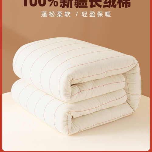新疆長絨棉花被芯棉絮床墊被褥子學生宿舍春秋冬被純手工棉被鋪底 新疆長絨棉花被芯棉絮床墊被褥子學生宿舍春秋冬被純手工棉被鋪底