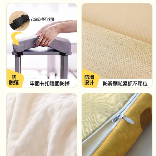 小學生開學久坐椅墊教室海棉坐墊宿舍學習長方形防滑增高辦公屁墊 小學生開學久坐椅墊教室海棉坐墊宿舍學習長方形防滑增高辦公屁墊