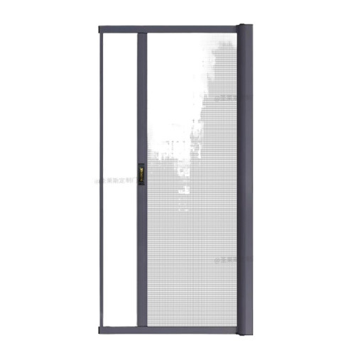 廻卷紗門高清高透隱形金剛網防蚊貓鼠抓304不鏽鋼卷簾紗窗免打孔