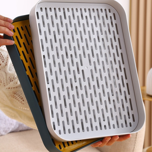 加高茶盤托盤放水杯子架置物架家用客廳茶具收納盤碗筷瀝水盤特大 加高茶盤托盤放水杯子架置物架家用客廳茶具收納盤碗筷瀝水盤特大