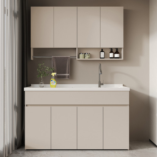 蜂窩鋁陽台洗衣機一體櫃組合帶搓衣板洗衣櫃石英石洗衣池台盆單獨 蜂窩鋁陽台洗衣機一體櫃組合帶搓衣板洗衣櫃石英石洗衣池台盆單獨