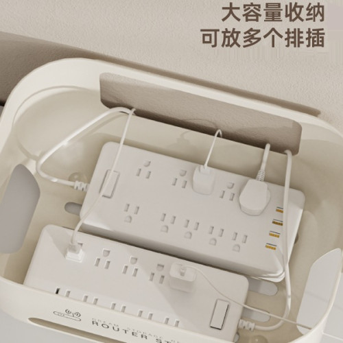 wifi路由器收納盒子光貓寬帶電視機頂盒落地放置架交換機桌面整理 wifi路由器收納盒子光貓寬帶電視機頂盒落地放置架交換機桌面整理