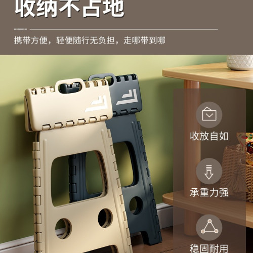 加厚折曡凳塑膠可攜式椅子戶外馬紥家用餐桌折凳成人板凳吃飯高凳子 加厚折曡凳塑膠可攜式椅子戶外馬紥家用餐桌折凳成人板凳吃飯高凳子