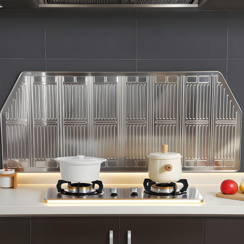 廚房擋油板瓦斯爐防油濺遮擋板鋁箔耐高溫隔熱板瓦斯爐台爐灶炒菜 廚房擋油板瓦斯爐防油濺遮擋板鋁箔耐高溫隔熱板瓦斯爐台爐灶炒菜