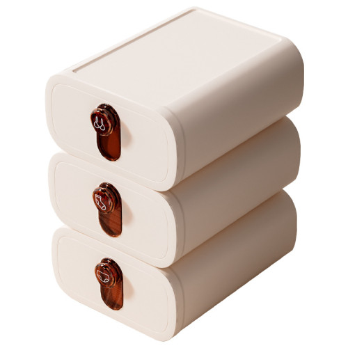 內衣內褲襪子收納盒家用抽屜式分隔盒三合一分格神器貼身衣物整理 內衣內褲襪子收納盒家用抽屜式分隔盒三合一分格神器貼身衣物整理