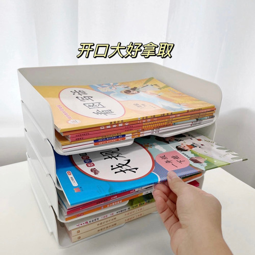 書桌收納置物架學生書本台文件桌面盒子分類宿舍辦公室學習桌 書桌收納置物架學生書本台文件桌面盒子分類宿舍辦公室學習桌