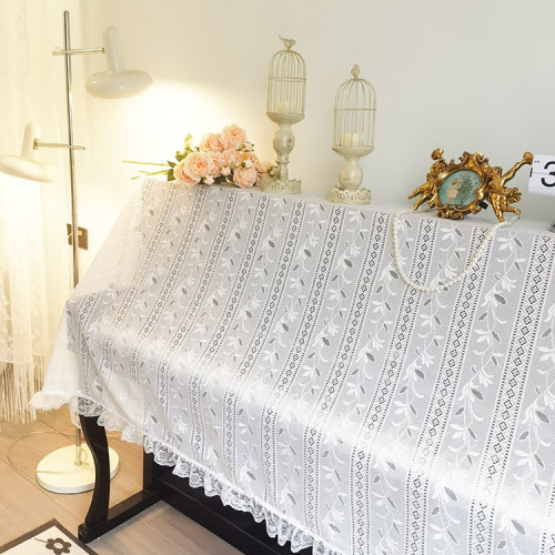 田園鋼琴布蓋布蕾絲電鋼琴罩半罩防塵罩全罩荷葉花邊公主琴 田園鋼琴布蓋布蕾絲電鋼琴罩半罩防塵罩全罩荷葉花邊公主琴