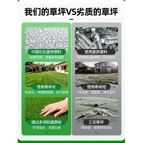 青洲人造仿真草坪塑膠陽台景觀草皮戶外休閒裝飾綠色假草坪