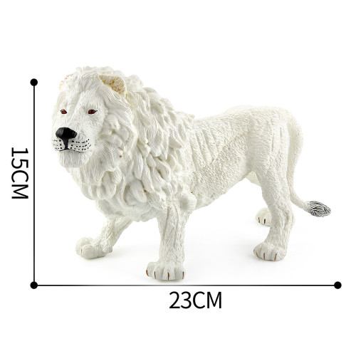 仿真動物園靜態塑膠大號獅子野生森林動物模型兒童玩具 仿真動物園靜態塑膠大號獅子野生森林動物模型兒童玩具